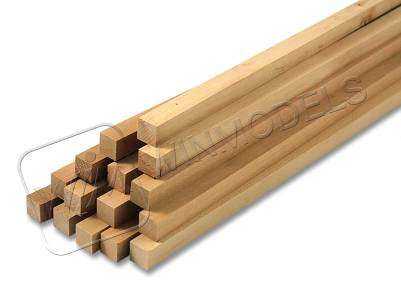 Рейка 8.0х8.0x500 мм, груша 1 шт.